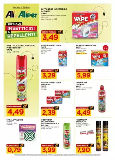 Speciale insetticidi e repellenti