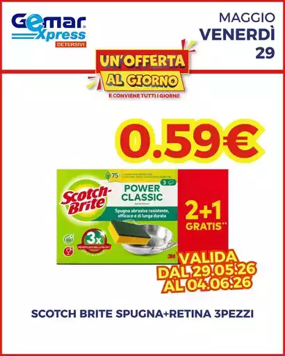 Un'offerta al giorno