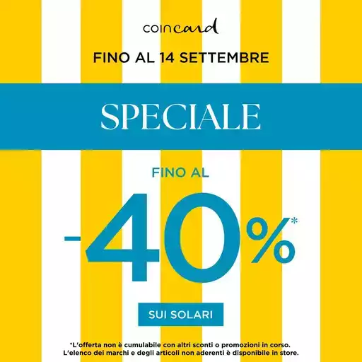 Fino al -40% Fino al -40%