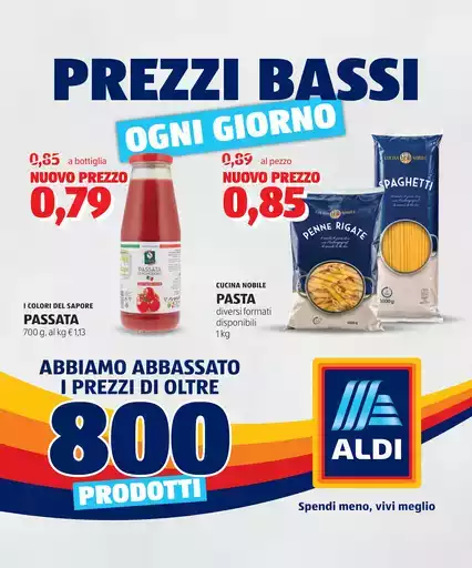 Prezzi bassi ogni giorno