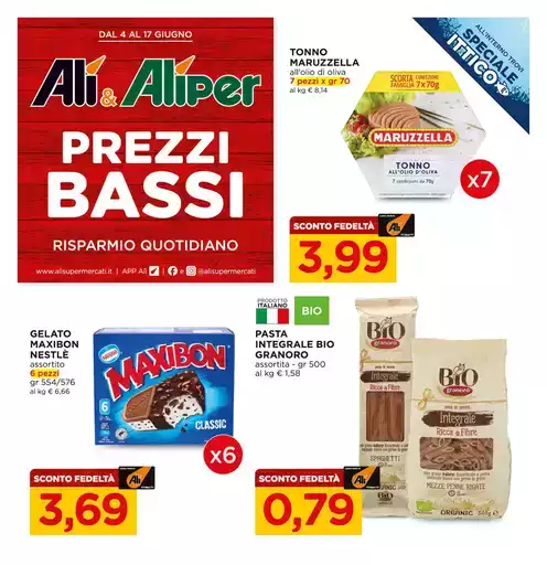 Prezzi bassi