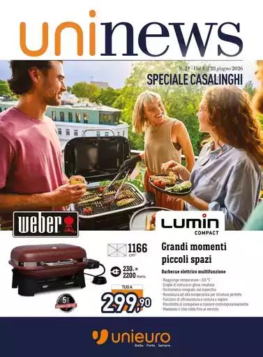 Speciale Casalinghi da Unieuro! Speciale Casalinghi da Unieuro!