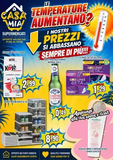 Le temperature aumentano?