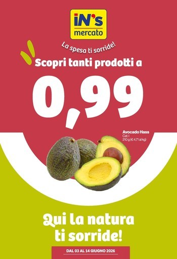 Scopi tanti prodotti a 0,99 Scopi tanti prodotti a 0,99
