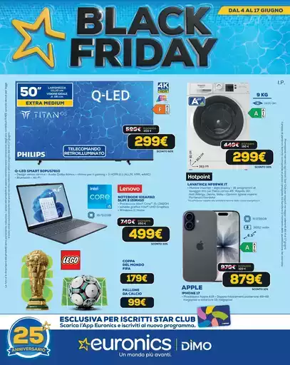 BLACK FRIDAY - L'ESTATE DELLE OCCASIONI BLACK FRIDAY - L'ESTATE DELLE OCCASIONI