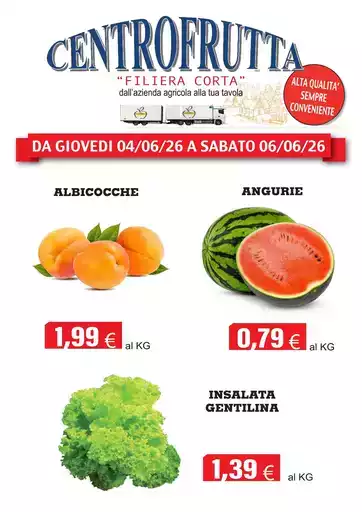 Volantino giugno centrofrutta Volantino giugno centrofrutta