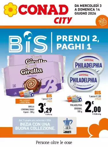 BIS - Prendi 2, Paghi 1