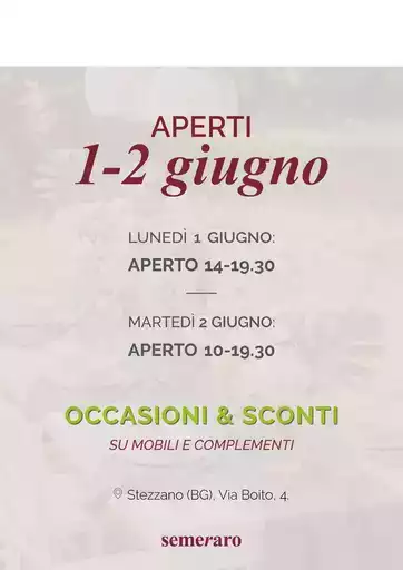 Offerte Semeraro