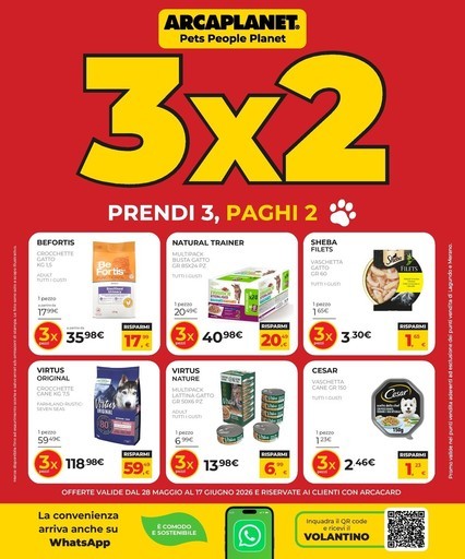 Prendi 3, paghi 2
