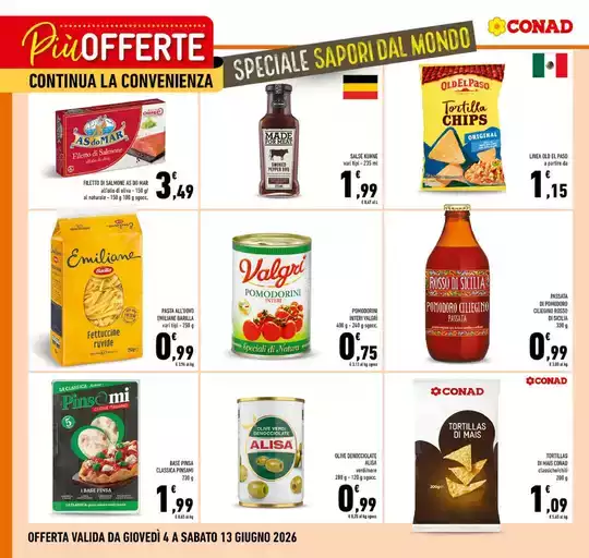 Più offerte continua la convenienza