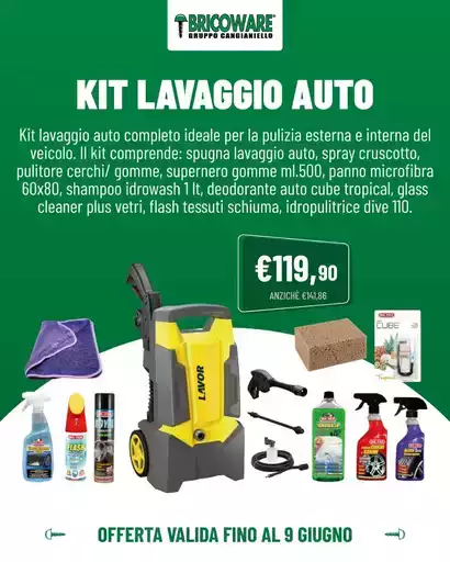 Kit lavaggio auto