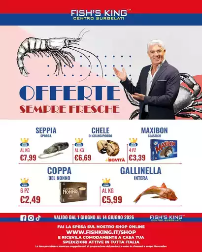 Offerte sempre fresche