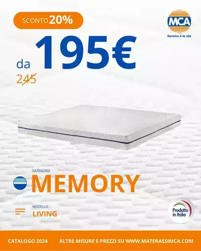 Sconto 20% Sconto 20%