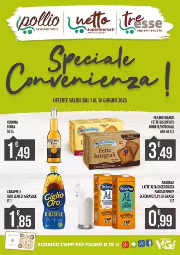 Speciale Convenienza! Speciale Convenienza!