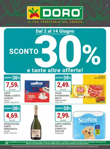 Sconto 30% e tante altre offerte!