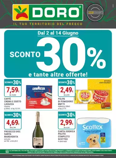 Sconto 30% e tante altre offerte! Sconto 30% e tante altre offerte!