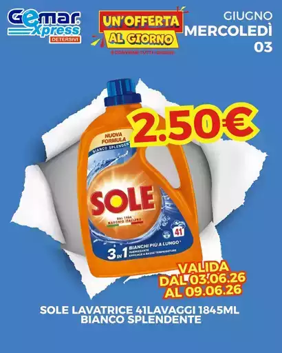 Un'offerta al giorno