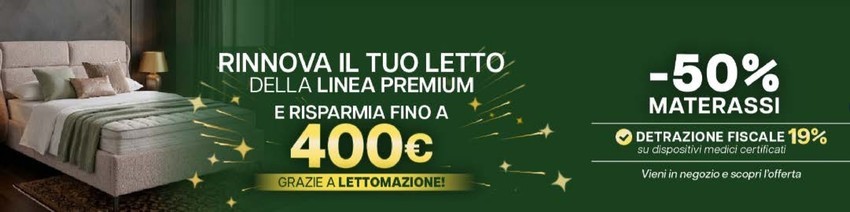 -50% materassi
