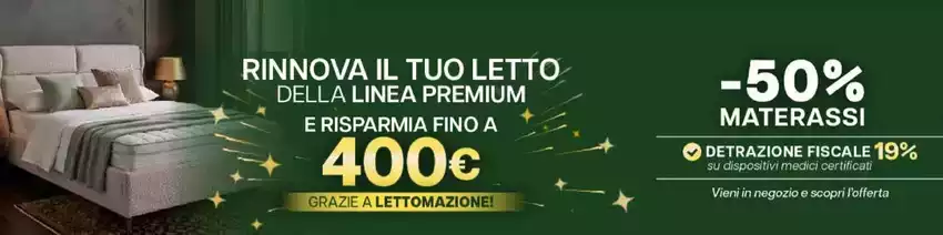 -50% materassi