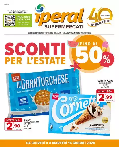 Sconti 50% per l'estate Sconti 50% per l'estate