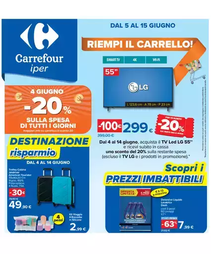 Riempi il carrello