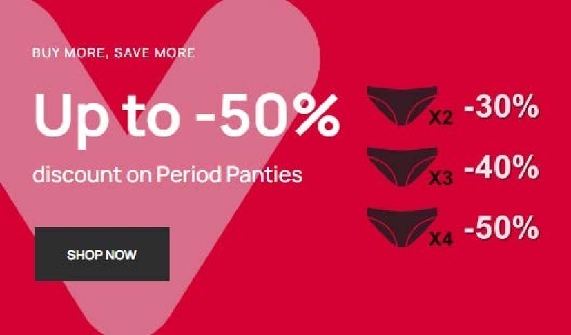Period panties -50% Period panties -50%