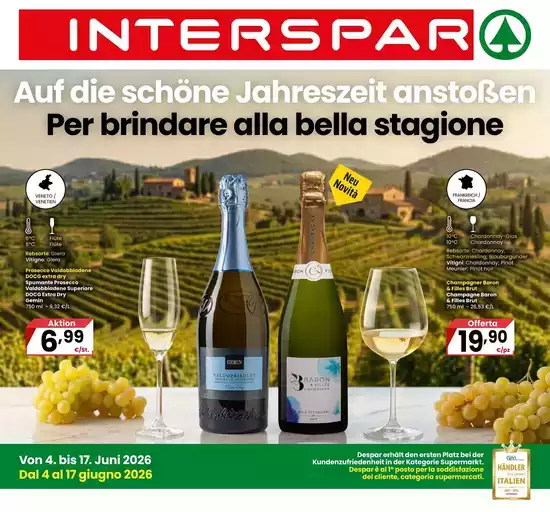 Dal 4 al 17 giugno