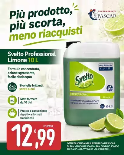 Piu prodotto, piu scorta, meno riacquisti