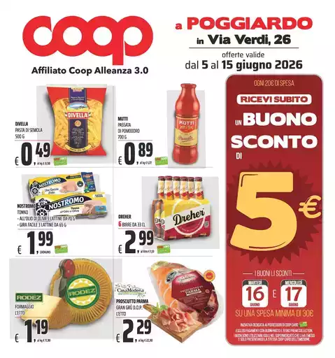 Dal 5 al 15 giugno 2026 Dal 5 al 15 giugno 2026