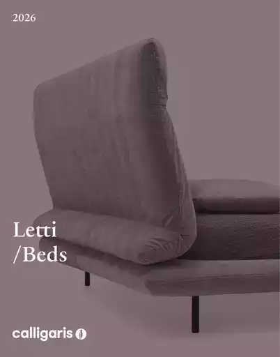 05 Letti Catalogo 2026 Calligaris