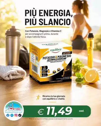 Piu energia piu slancio