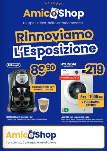 Rinnoviamo l'esposizione Rinnoviamo l'esposizione