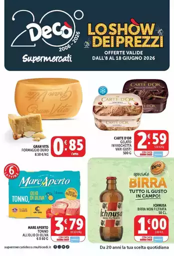 Lo show dei prezzi