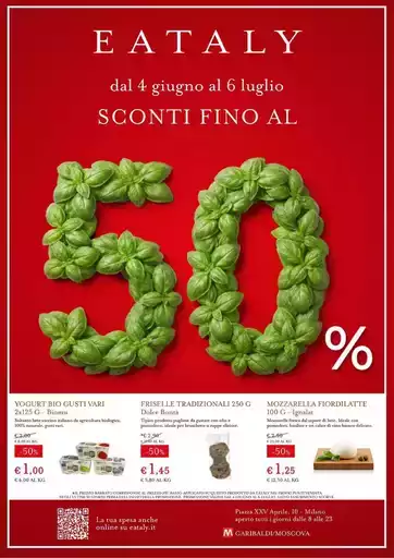 Sconti fino al 50% Sconti fino al 50%