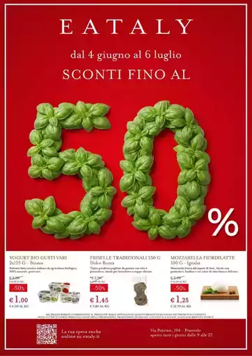Sconti fino al 50%