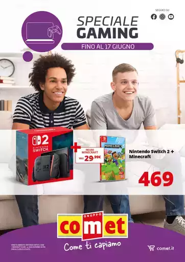 Speciale Gaming da Comet!