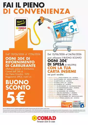 BUONO SCONTO 5€ DISTRIBUTORE MODENA BUONO SCONTO 5€ DISTRIBUTORE MODENA