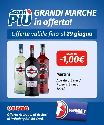 Scopri le GRANDI MARCHE in offerta! Scopri le GRANDI MARCHE in offerta!