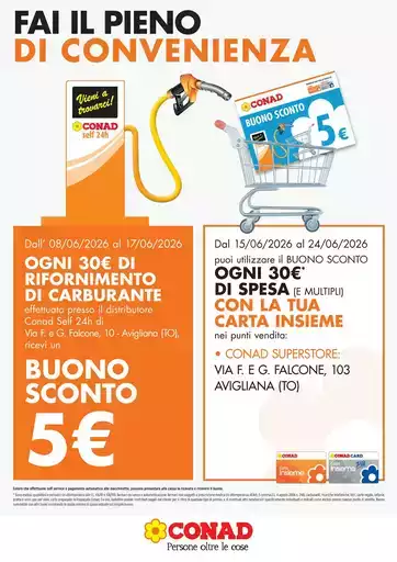 BUONO SCONTO 5€