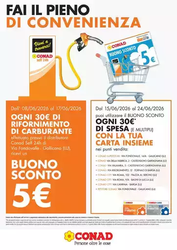 BUONO SCONTO 5€