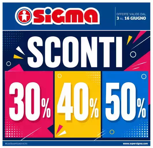 Sconti 30% 40% 50%