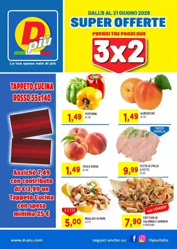 Super offerte 3x2 Super offerte 3x2