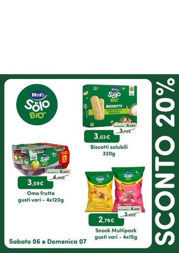 Offerte B di Bimbi