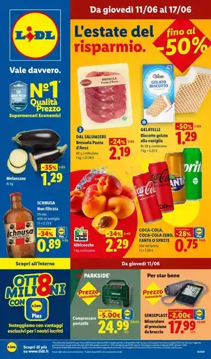 L'estate del risparmio. Fino al -50% L'estate del risparmio. Fino al -50%