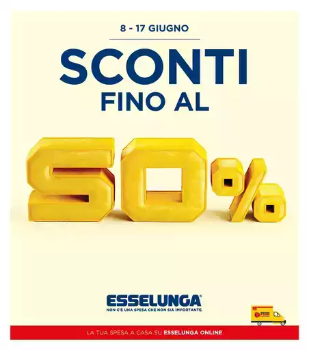 Sconti fino al 50