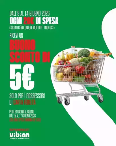 Buono sconto di 5€ Buono sconto di 5€