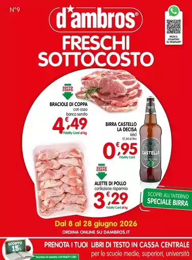 Freschi sottocosto Freschi sottocosto