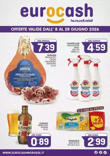 Offerte valide dall' 8 al 28 giugno 2026 Offerte valide dall' 8 al 28 giugno 2026