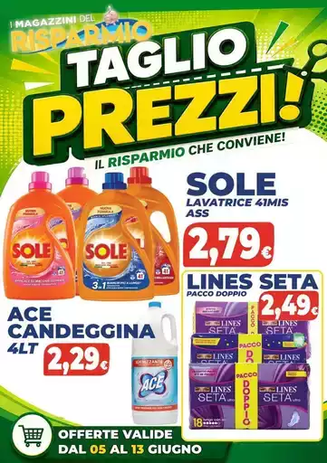 Taglio prezzi! Taglio prezzi!