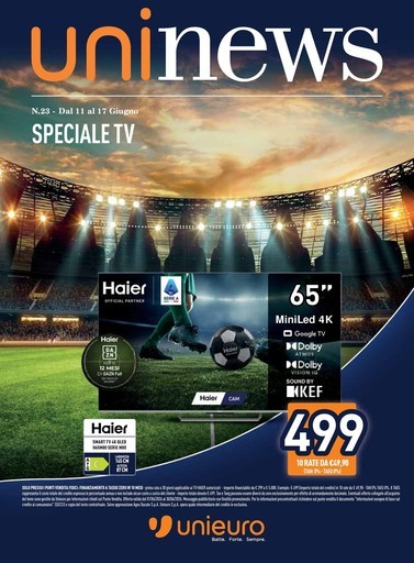 Speciale TV da Unieuro!